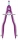 Compas My.Pen cu sistem setare rapida lila/menta Herlitz