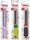 Creioane grafit triunghiulare lacuite My.Pen, H, HB, B, diverse culori 3 buc/set Herlitz