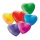 Baloane mini forma inima diverse culori 20 buc/set Herlitz