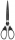Foarfeca cu varf ascutit, 18 cm, my.pen negru/alb blister Herlitz
