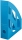 Suport dosare A4 plastic, culoare azuriu, Blue Angel Greenline Herlitz 