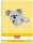 Caiet cu spira A4, 80 file, dictando, Cute Animals Koala, Herlitz