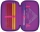 Penar echipat 31 piese 3 fermoare Dip Dye, Herlitz, culoare mov / roz
