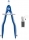 Compas my.pen albastru / alb, Herlitz