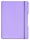 Caiet A5 My.Book Flex, patratele, 40 file, mov, Herlitz