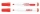 Marker whiteboard 1-3 mm, prevazut cu magnet, rosu Herlitz