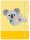 Caiet my.book flex A5, 40 file, dictando, copertă PP, Cute Animals Koala, Herlitz