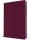 Agenda Herlitz datata 2026, A5, 352 pagini, coperta din piele sintetica, Premium Deluxe Chia Suple, culoare bordeaux, margini folio argintiu