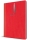 Agenda Herlitz nedatata A5, 224 pagini, coperta buretata, personalizabila, Paros, culoare rosu