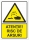Indicator Atentie risc de arsuri, 148x210mm