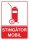 Indicator Stingator mobil, 148x210mm