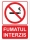Indicator Fumatul interzis, 105x148mm