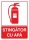 Indicator Stingator cu apa, 105x148mm