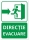 Indicator Usa de evacuare dreapta,105x148mm