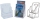 Display plastic pentru brosuri, 2 x A5, transparent Kejea 