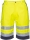 Pantaloni scurti hi-vis polycotton, galben/navy, regular, lightweight, Portwest