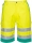 Pantaloni scurti hi-vis Polycotton, galben/teal, Regular, Lightweight, Portwest