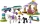 Dresaj de cai si remorca 41441 LEGO Friends 