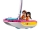 Furgoneta de camping si barca cu panze 41681 LEGO Friends 