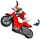 Motocicleta scorpion de cascadorii 60332 LEGO City