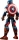 Figurina de constructie Captain America 76258 LEGO Marvel