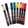 Marker cu vopsea Posca PC-1MR, varf 0.7 mm, 8 culori/set