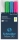 Marker pentru sticla Maxx 245 Set 1, 4 culori/set Schneider 