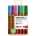 Marker cu vopsea acrilica, varf rotund, 4 mm, ONE4ALL 227HS Basic 2, 6 culori/set Molotow