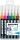 Marker caligrafic, varf tip pensula, 1 mm, Aqua Ink Pump Softliner Basic 2, 6 culori/set Molotow