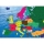 Puzzle cu harti, Harta Europei, 100 de piese Noriel