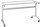 Cadru de birou cu inclinare alb/crom, 135 cm, Stema partner 