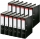 Biblioraft Economy, PP, A4, 75 mm, negru, 20 buc/set Esselte