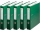 Biblioraft A4, 50 mm, plastifiat verde, 25 buc/set EXTE