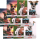 Caiete A5, 48 file, patratele, Cool Dog, 10 buc/set Herlitz