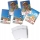 Pachet 5 caiete + coperti A4, 80 file, matematica, Summer Herlitz 