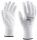 Manusi de asamblare din poliester cu palma imersata in PU, Alb, Dragonfly, Rock Safety