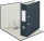 Biblioraft  180° Cosy, carton laminat, partial reciclat, certificare FSC, A4, 80 mm, Leitz