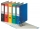 Biblioraft  Rainbow, carton prespan, partial reciclat, certificare FSC, A4, 75 mm, Esselte