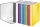 Caiet mecanic  WOW, carton laminat, partial reciclat, certificare FSC, A4, mecanism 2DR, inel 25 mm, Leitz