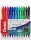 Roller cu gel EnerGel X, 0.7 mm, cu mecanism, 12 culori/set Pentel