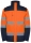 Geacă parka Hi-Vis Epsylon, pentru barbati, Bleumarin/Portocaliu Fluorescent, Roly 