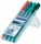 Marker permanent Lumocolor 1mm, 4 culori/set Staedtler