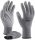 Manusi de asamblare din poliester cu palma imersata in PU, versiune economica, Gri, Stonefly-Eco-V, Rock Safety 