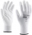 Manusi de asamblare din poliester cu palma imersata in PU, Alb, Dragonfly, Rock Safety