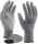 Manusi de asamblare din poliester cu palma imersata in PU, versiune economica, Gri, Stonefly-Eco-V, Rock Safety 