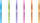 Textmarker retractabil Writech Pastel 
