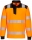 Hanorac Hi-Vis, fermoar 1/4, portocaliu/negru, regular, PW3, Portwest