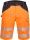 Pantaloni scurti Hi-Vis, portocaliu/negru, regular, PW3, Portwest