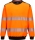 Hanorac cu guler Hi-Vis, portocaliu/negru, Regular, Portwest
