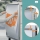 Panou dublu stradal NOBO Impression Pro, aluminiu, cu click, cu baza tip rezervor cu apa, A1, gri